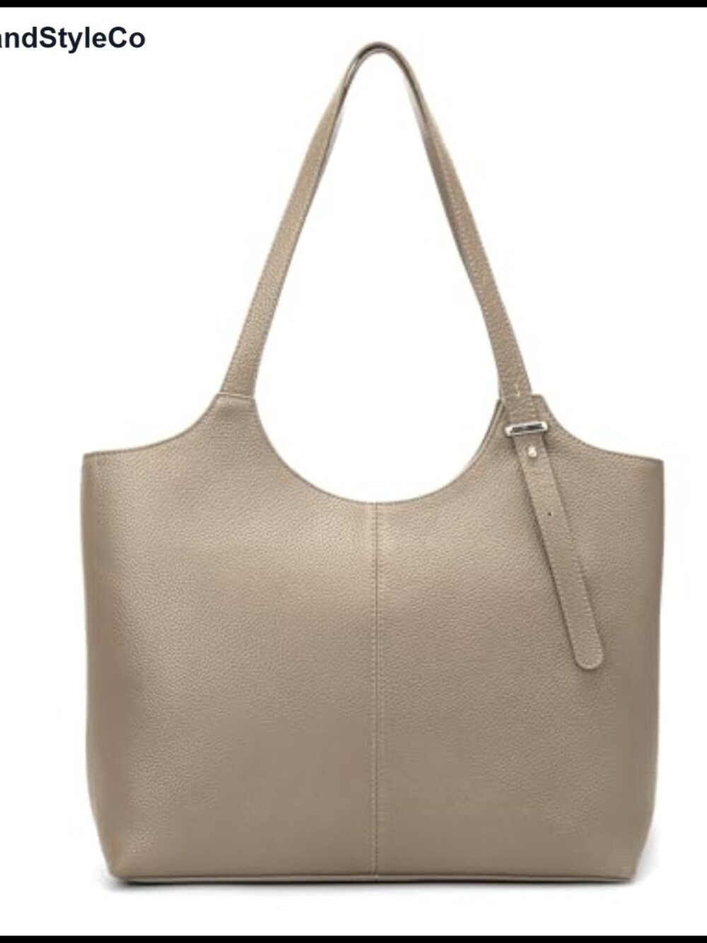 Genuine Leather Tote Bag Adjustable Strap Shoulder Handbag Satchel Purse